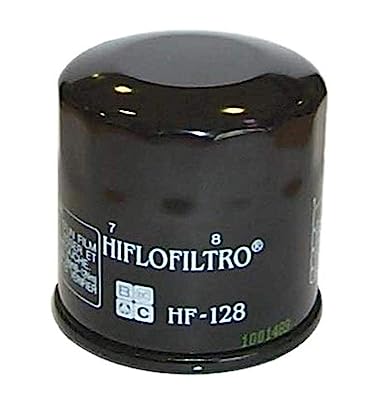 Hiflofiltro Hf128 Premium Oil Filter, Regular HF128