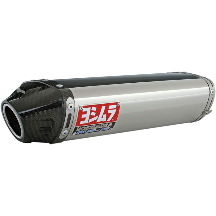 Yoshimura Rs-5 Slip-On Exhaust (Signature/Stainless Steel) Compatible With 13-19 Honda Cbr600Rr 12281E7520