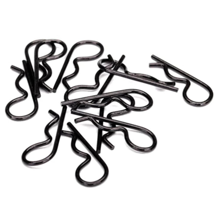 Traxxas 3934A Body Clips - Heavy Duty (Black) (12)