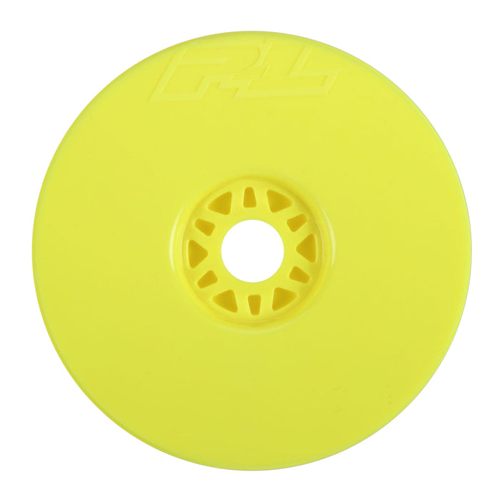 Pro-Line Racing 1/8 Velocity V2 Buggy Wheel Fr & R Yellow 4 PRO270202