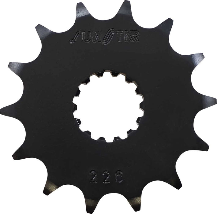 Sunstar Front Sprocket (428 / 14T) Compatible With 02-18 YAMAHA YZ85