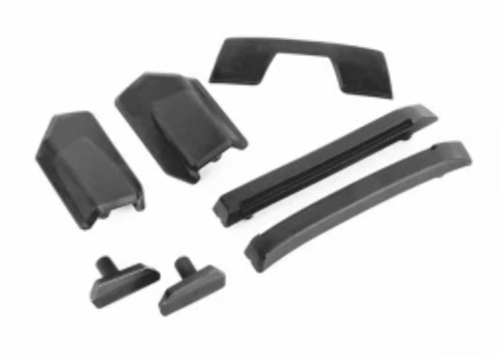 Traxxas Sledge Body Roof Skid Pads (Black) TRA9510