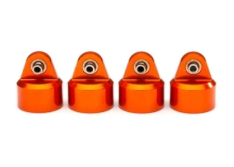 Traxxas 8964T - Aluminum GT-Maxx Shock Caps Orange Maxx