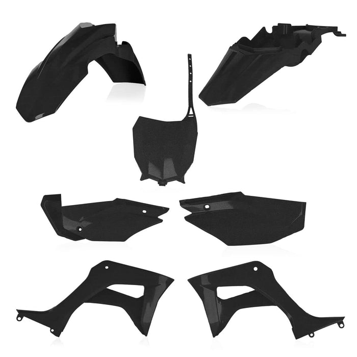 Acerbis Full Plastic Kit (Black Metallic) For 19-22 HONDA CRF110F