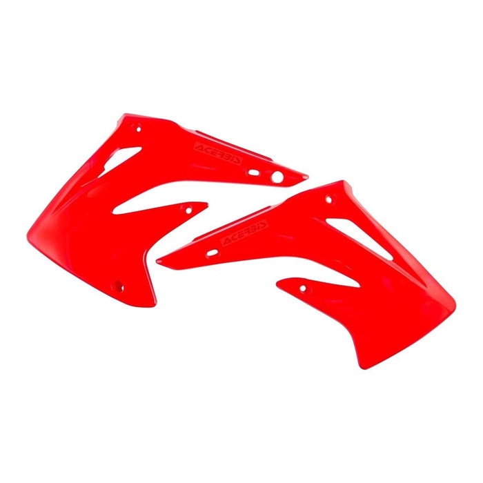 Acerbis Radiator Shroud Set (00+ Red) Compatible With 03-07 HONDA CR85