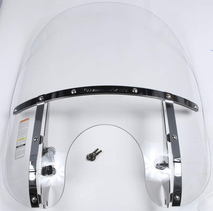 National Cycle - 06-23 Harley Davidson FX Glide/Softail 49 mm. Switchblade Windshield 2-Up - Clear (N21131A)