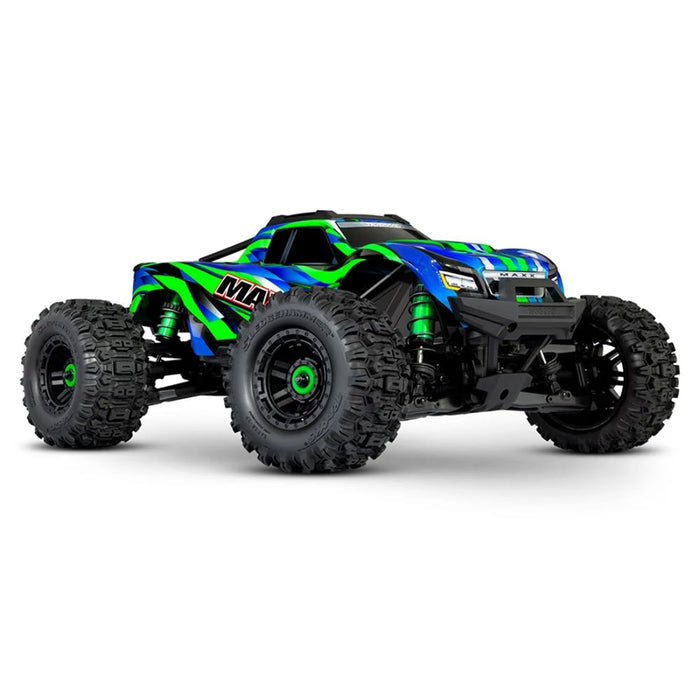 TRAXXAS Maxx Wide Green 1:10 RC Model Car Monster Truck 4WD RTR 2.4GHz