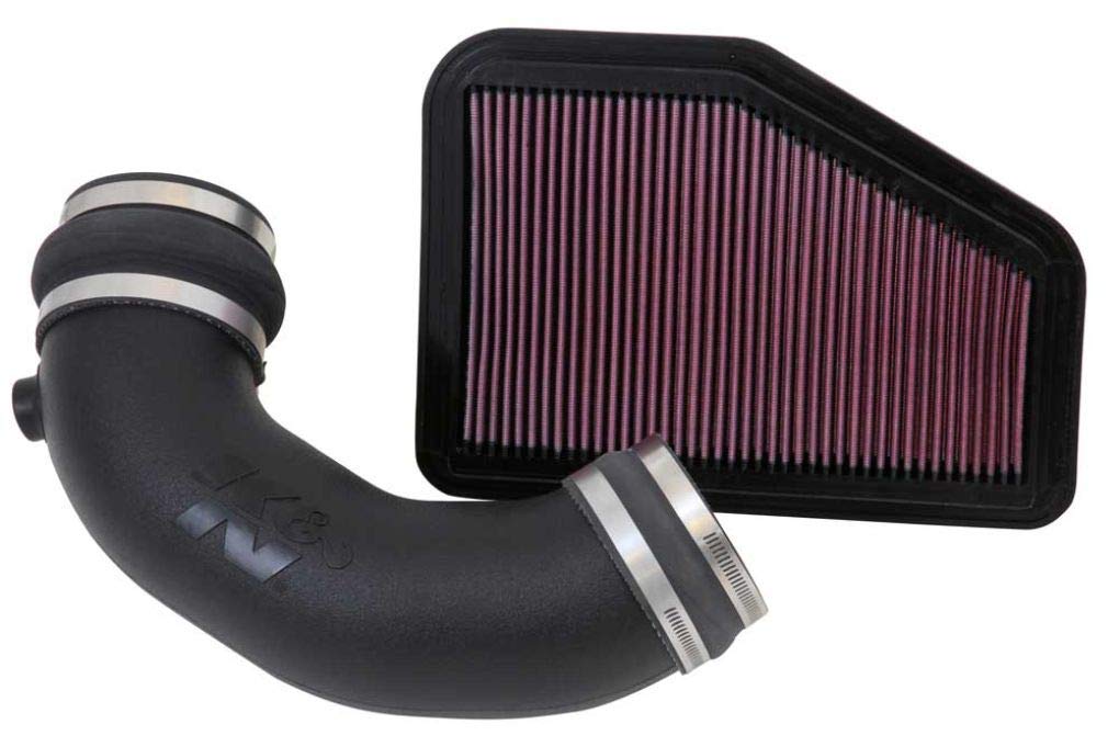 K&N Cold Air Intake Kit: High Performance, Guaranteed To Increase Horsepower: 50-State Legal: Fits 2014 Chevrolet (Ss) 57-3071