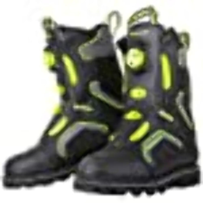 Motorfist Boot, Stomper Boa Hi-Vis Yellow 10 MF19A-M34-F100