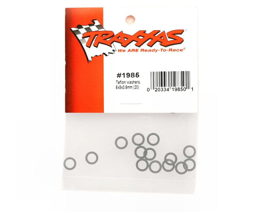 Traxxas 1985 PTFE-coated washers 5x8x0.5mm (Set of 20)