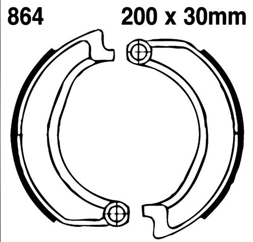 EBC Brakes 864 Brake Shoe