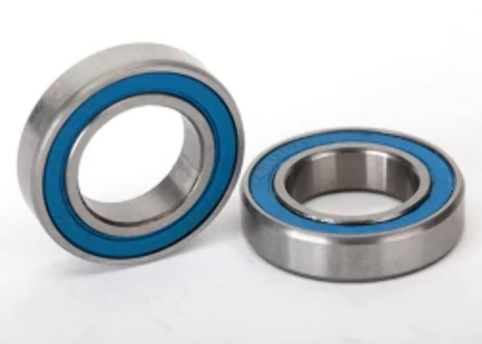 Traxxas 5101 Blue Rubber Sealed Ball Bearings Silver