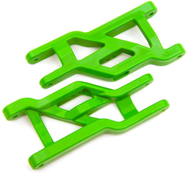 Traxxas 3631G Suspension arms Front (Green) (2) (Heavy Duty Cold Weather Material)