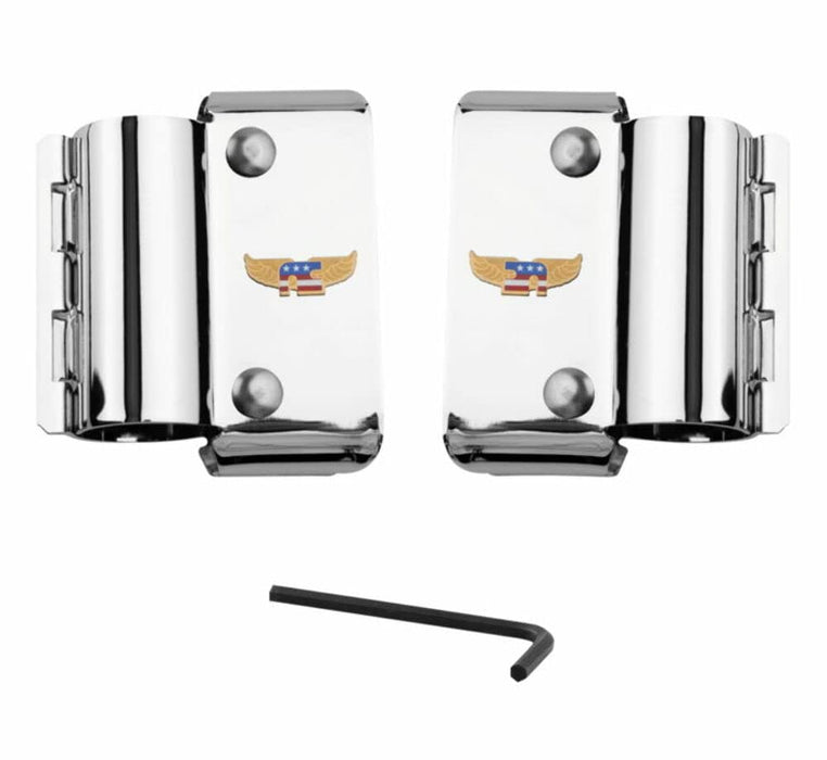 National Cycle - 70-22 Harley Davidson FX/XL (39 mm. Forks) Narrow Mount - Chrome (KIT-CHK)