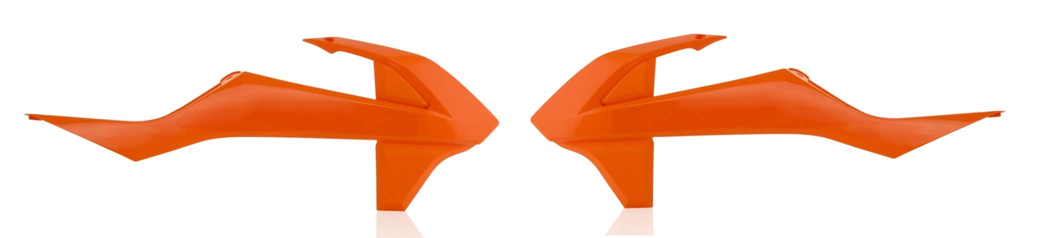 Acerbis Radiator Shrouds For Ktm - 16 Orange (2685965226)