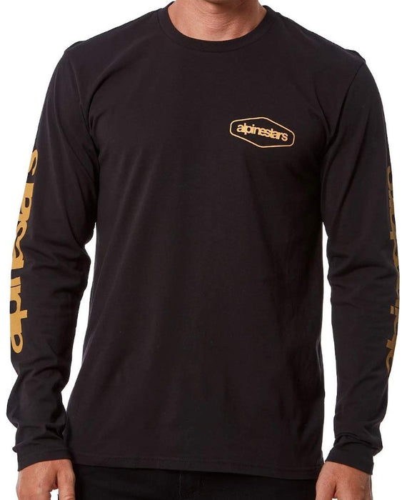 Alpinestars 1210-71002-10-MD Outland Premium Longsleeve Tee Black Md