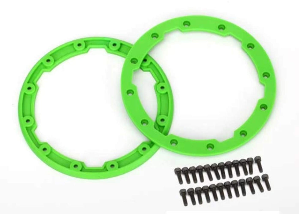 Traxxas 5664 Sidewall Protector Bead lock (Green) for Geode Wheels 16-Pack