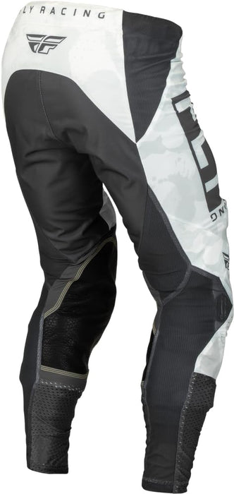 Fly Racing Adult Limited Edition LITE Stealth Pants White/Grey US SZ 36