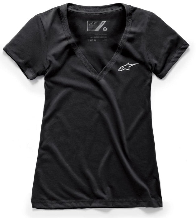 Alpinestars Standard Women's Ageless V-Neck Tee Grey Lg, Multi, one_Size