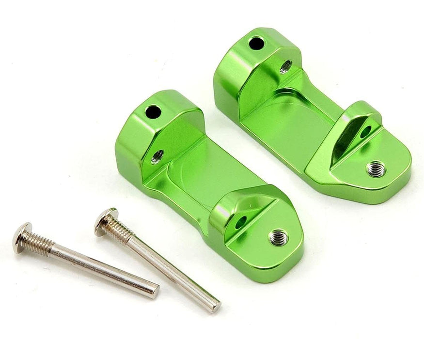 Traxxas 3632G Green-Anodized 6061-T6 Aluminum Caster Blocks (pair)