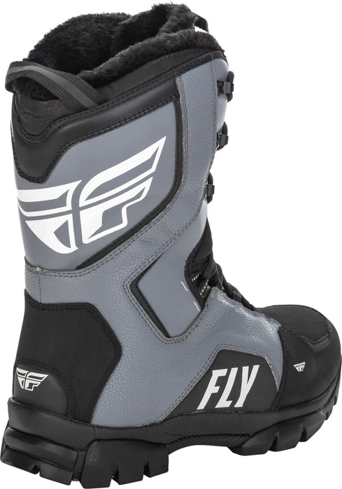 Fly Racing 2022 Marker Boot (Black/Grey, 8)