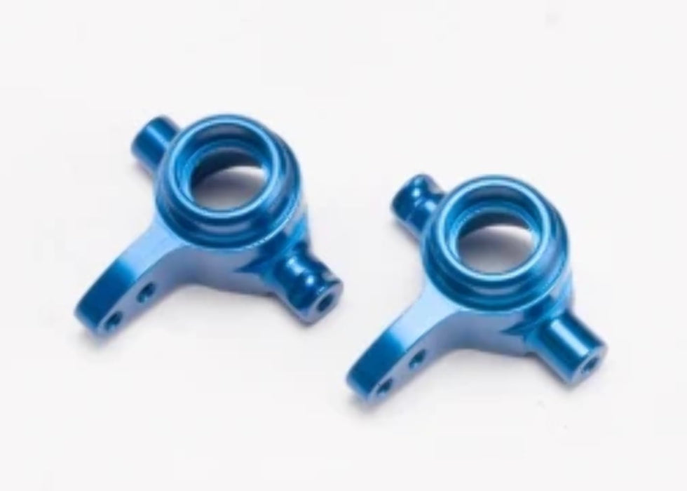 Traxxas 6837X Blue-Anodized 6061-T6 Aluminum Left and Right Steering Blocks