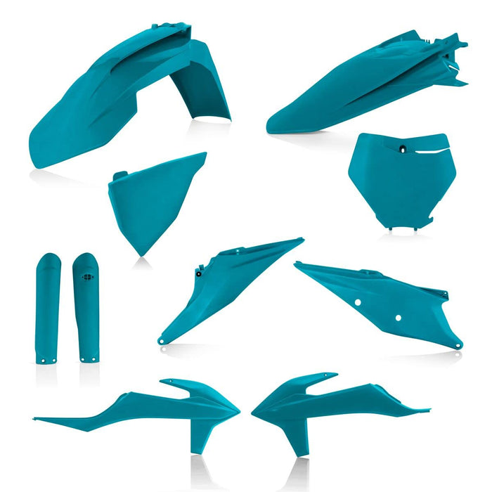 Acerbis Full Plastic Kit (Teal Metallic) For 19-22 KTM 250SXF