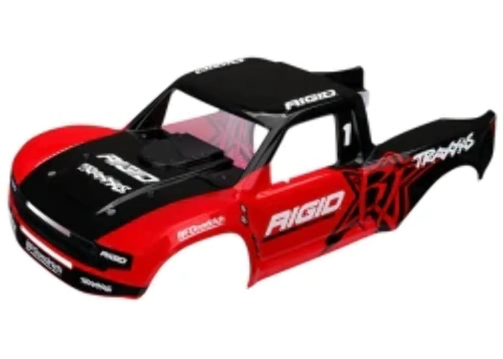 Traxxas 8514 Painted Rigid Edition Desert Racer Body Red