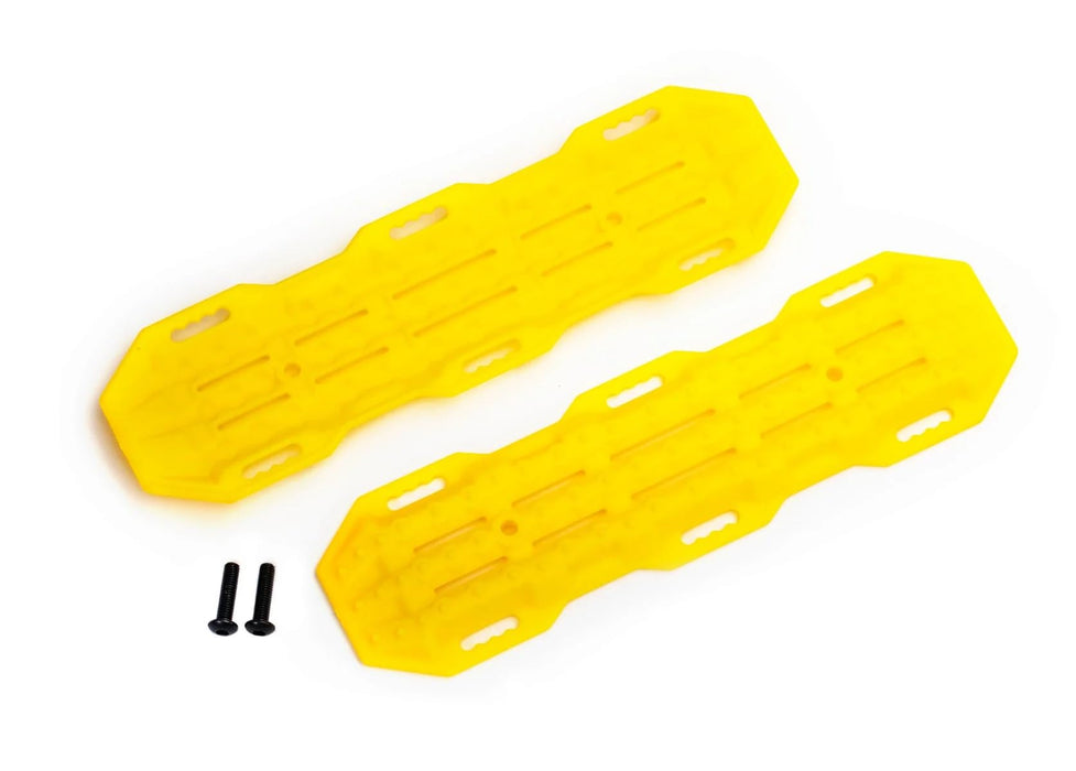 Traxxas 8121A Traction Boards Yellow/ Mounting Hardware