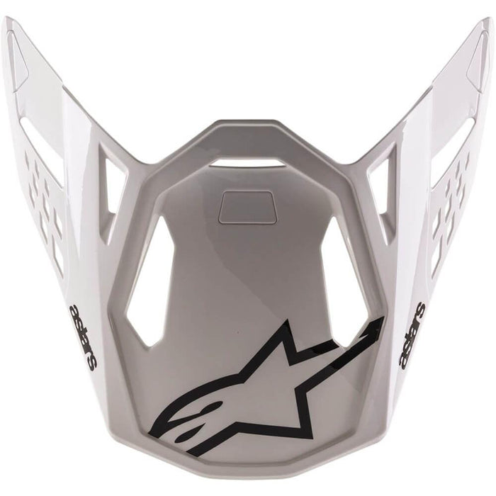 White Alpinestars Supertech M8 Dues Ex Machina Limited Edition Helmet Visor