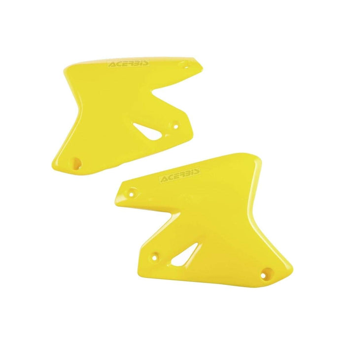 Acerbis Radiator Shroud Set (Yellow) Compatible With 00-19 SUZUKI DRZ400S