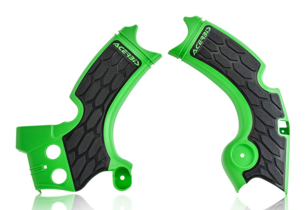 Acerbis 15-20 Kawasaki KX250F/ KX250 Frame Guard X Grip Green/Black 2657591089