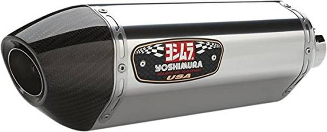 Yoshimura Kawasaki Ninja 1000 2014-15 Signature R-77 Slip On Exhaust Dual Ss/Ss 14160E0520