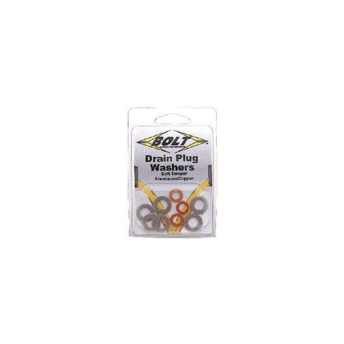 Bolt MC Hardware DPWM10.145-50 M10x14.5mm Banjo Bolt Aluminum Crush Washer, 50 Pack