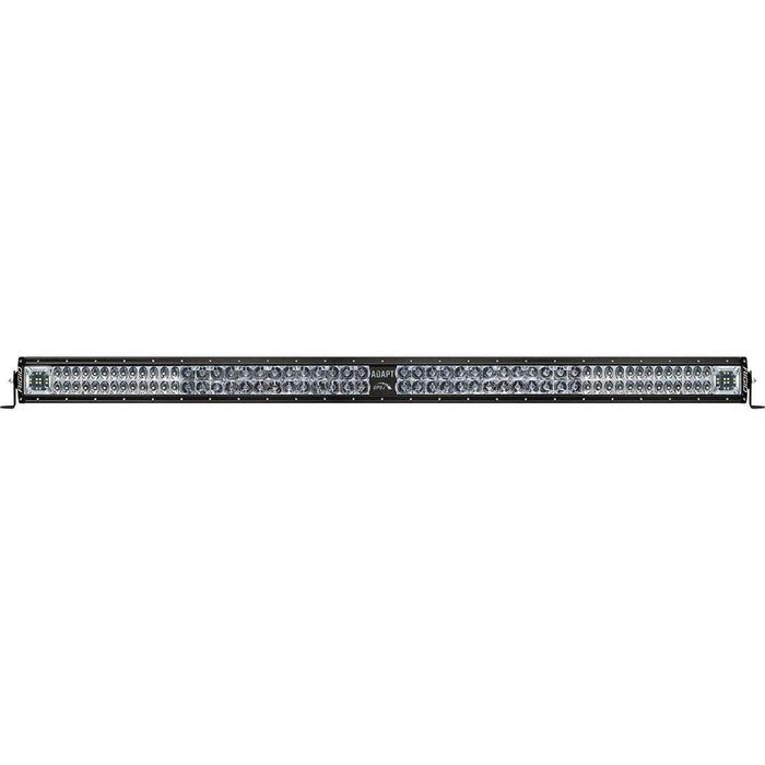 Rigid 290413 Adapt E-Series Led Light Bar 50 Inch - Has Built in GPS Guided Adapt Mode Lighting or All On 3 Optic Zone - Scene, Driving, Spot Beams.