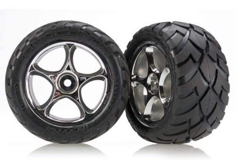 Traxxas 2478R Rear Mounted Anaconda Tires on Tracer Wheels Bandit 192-Pack