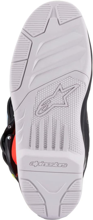 Alpinestars Tech 3S Youth Boots Blk/Ylw Fluo/Red Fluo (Size 6) (2014018-1538-6)