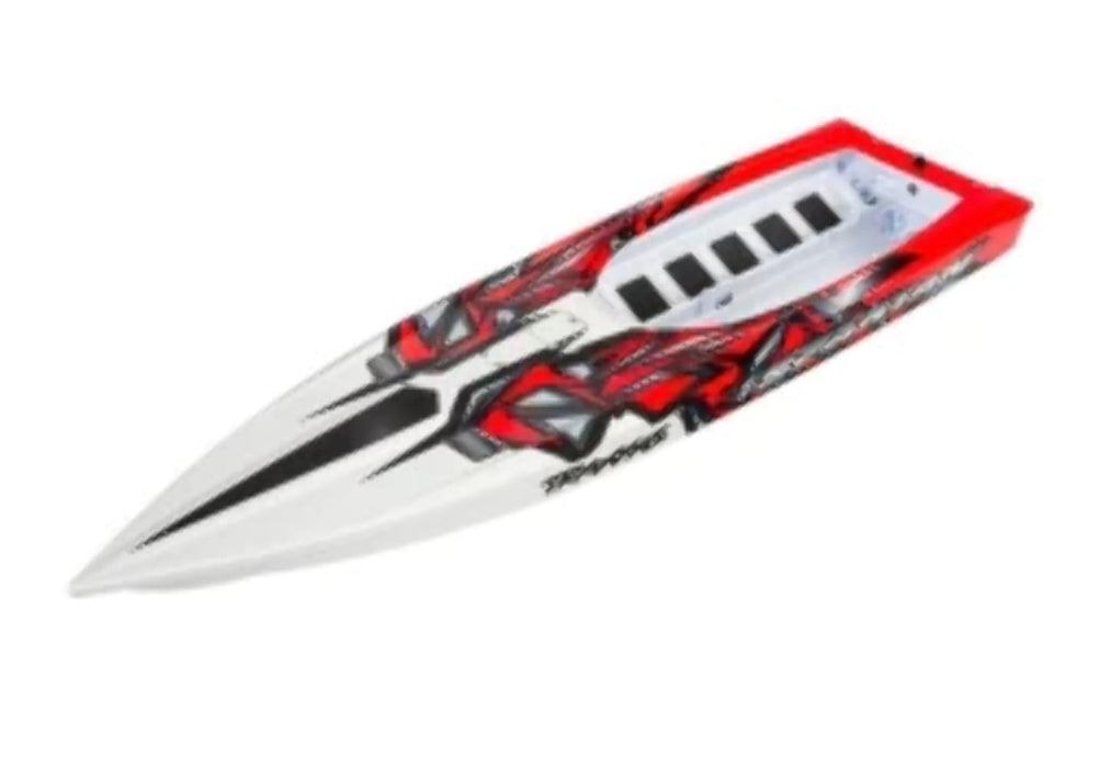 Traxxas 5718R Hull Spartan red-x Graphics