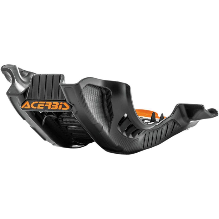 Acerbis Glide Plate (BLACK/16 ORANGE) For 19-22 KTM 250SXF