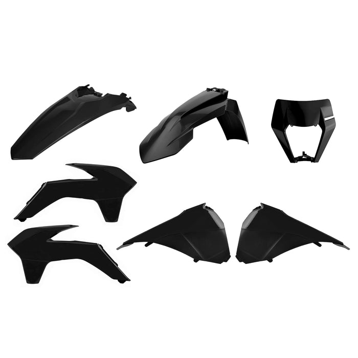 Polisport Front Enduro Restyle Kit (BLACK) For 14-16 KTM 300XCW