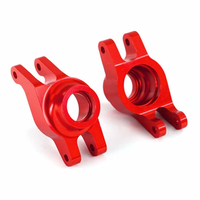 Traxxas 8952R Carriers Stub Axle (Red-Anodized 6061-T6 Aluminum) (Rear) (2)