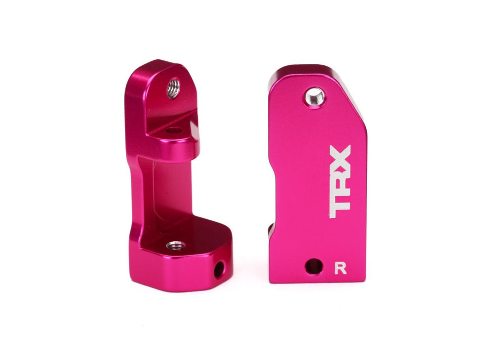 Traxxas 3632P-Anodized 6061-T6 Aluminum Caster Blocks (Pair) Pink