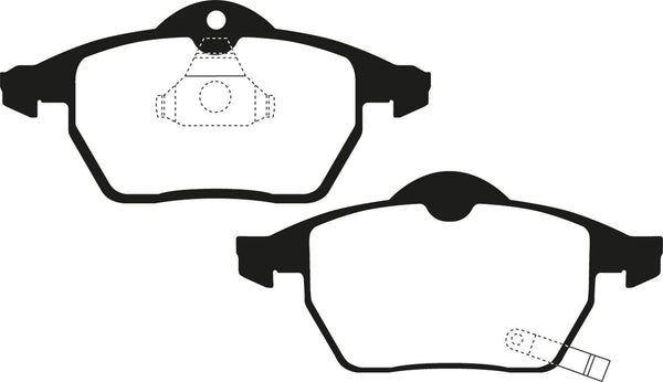 Ebc Bluestuff Brake Pad Sets DP51443NDX