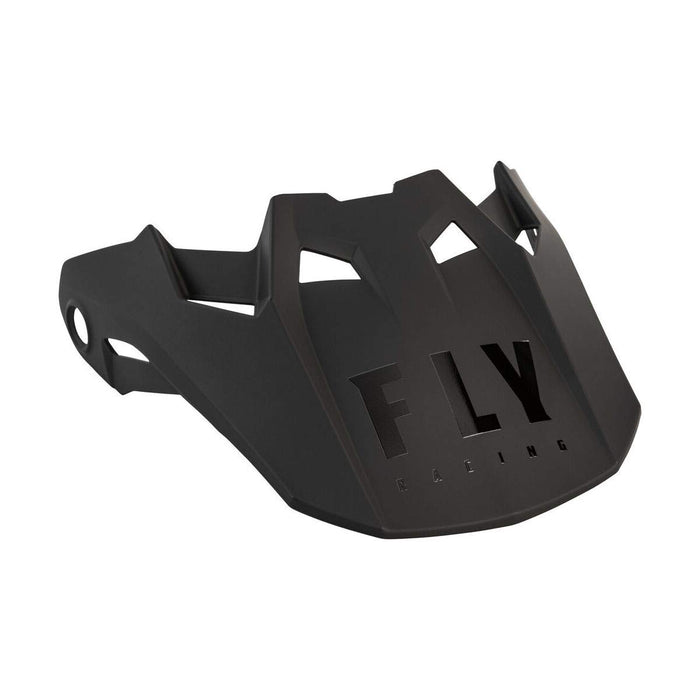 Fly Racing 2021 Formula Carbon Visor - Solid (Youth Large/X-Small/Small) (Matte Black Carbon)