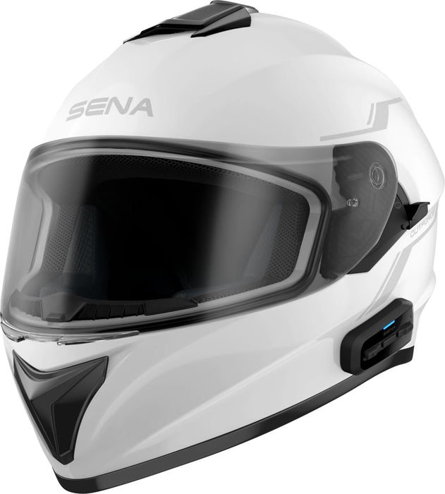 OutForce Smart Helmet Full Face (Gloss White, Medium) (OUTFORCE-GW00M) - SP85