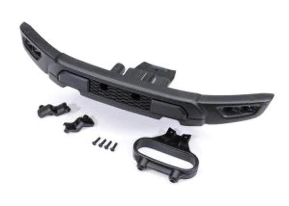 Traxxas 10151 - Front Bumper w/Mount L&R Light Covers & Screws