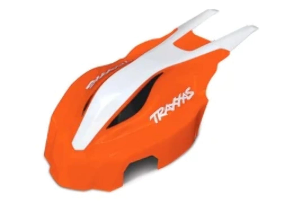 Traxxas TRA7915 Canopy front orange/white Aton