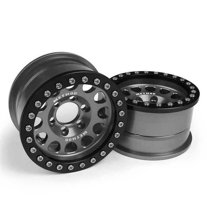 Vanquish Products Method 1.9 Race Wheel 105 Grey/Black Anodized Vps07912 Electric Car/Truck Option Parts VPS07912