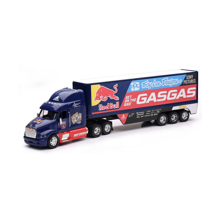 1:32 Scale Peterbilt TLD Red Bull GASGAS Race Team Truck