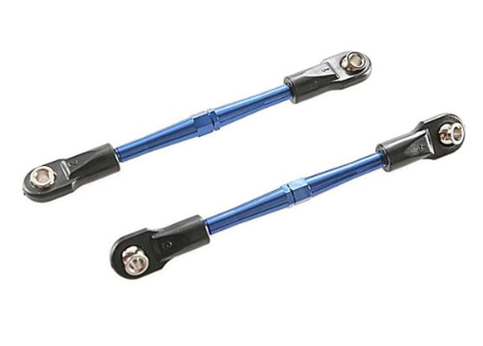 Traxxas 3139A Aluminum Turnbuckle Rustler Blue 59mm (2)